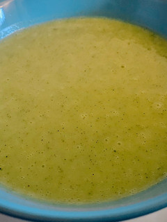Una foto de Crema de calabacín