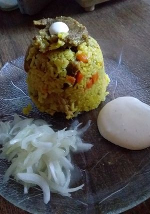 Una foto de Arroz con cerdo