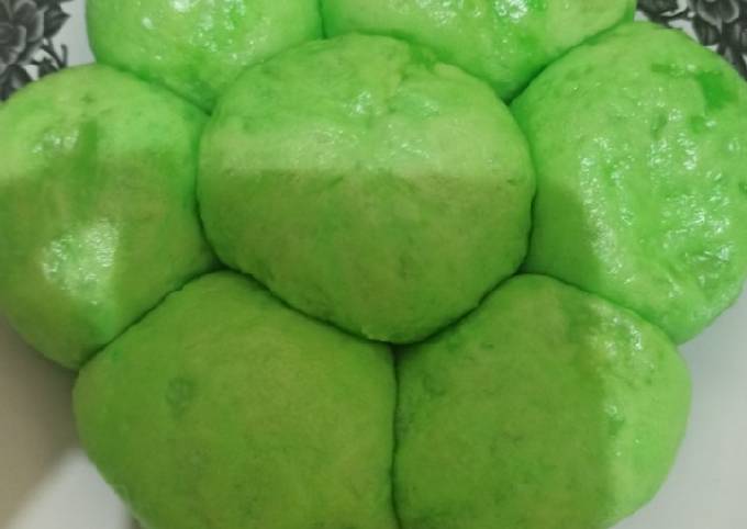 Cara termudah bikin Roti Kukus Sederhana (Takaran sendok)  gurih