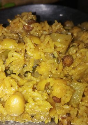 A picture of Chana Rice.