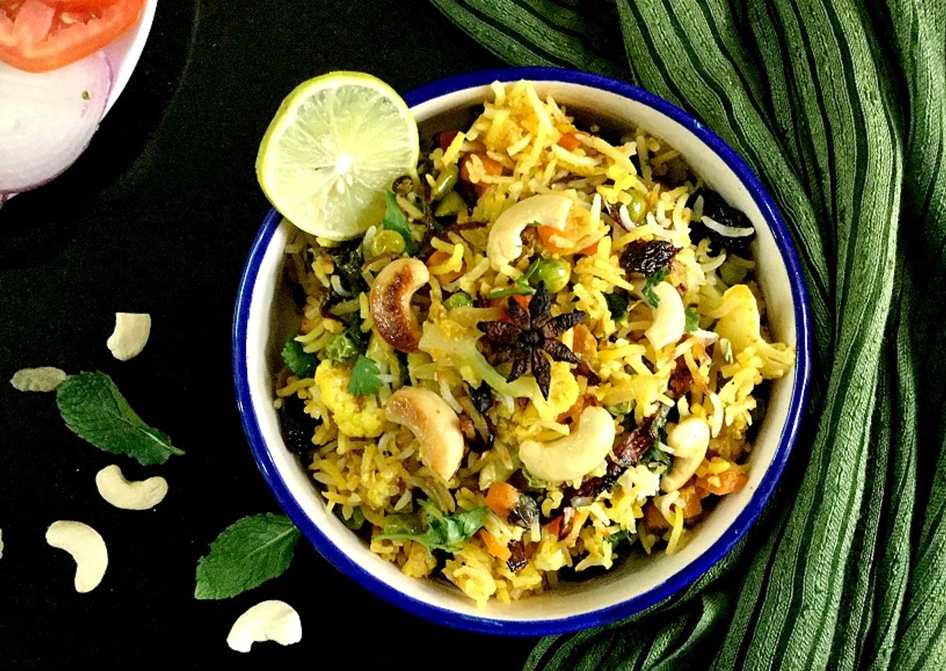 Vegetable Dum Biryani