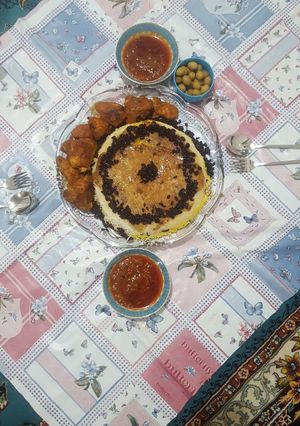 عکسی از دستور مرغ زیر برنجی 😁