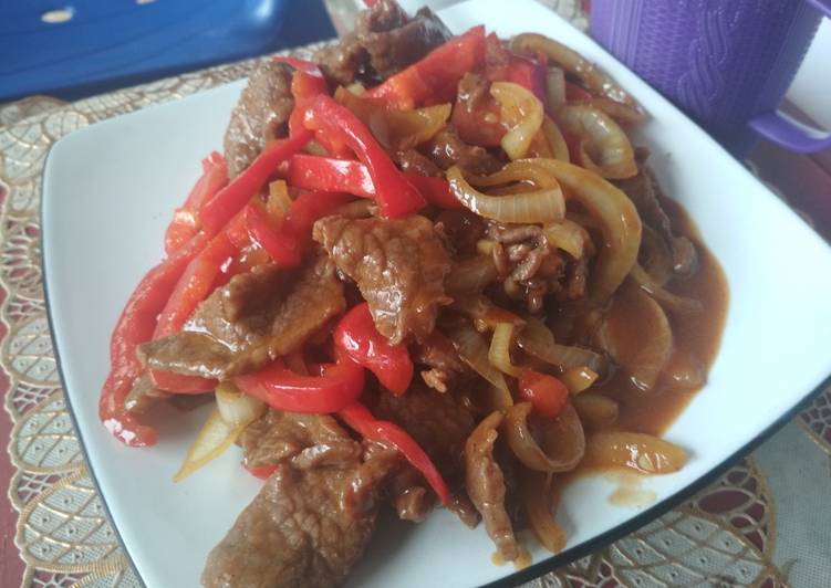 Spicy Beef teriyaki