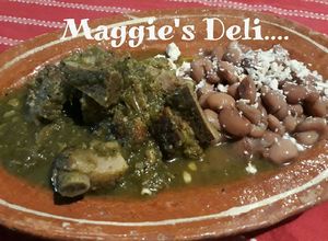 Foto principal de Costillas de puerco 🐷🐖en salsa verde (tomatillo de milpa)