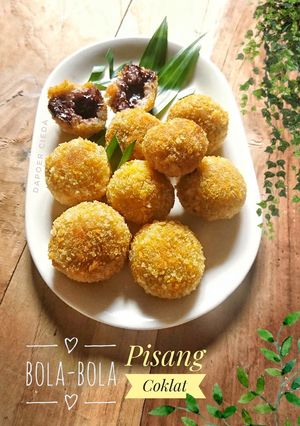 Foto resep Bola-Bola Pisang Coklat Lumer