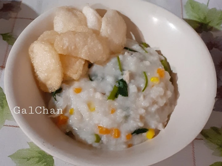 Cara Mudah Menyiapkan Resep Bubur Ayam + Sayur Sehat Instan (in less than 15mnt) yang Menggugah Selera Anti Ribet, Lezat