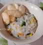Cara Mudah Menyiapkan Resep Bubur Ayam + Sayur Sehat Instan (in less than 15mnt) yang Menggugah Selera Anti Ribet, Lezat
