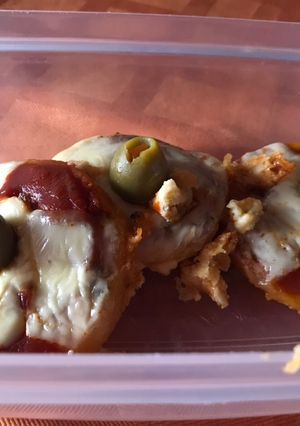 Una foto de Mini pizza de coreanito