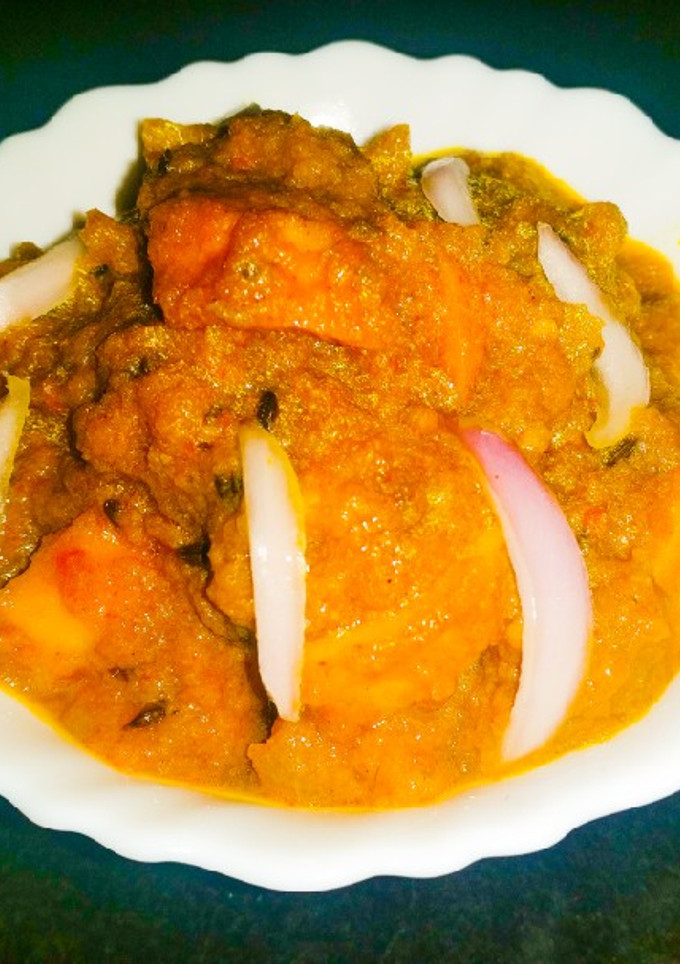 भुने आलू की चटपटी सब्जी (Bhune aloo ki chatpati sabzi recipe in Hindi) रेसिपी मुख्य फोटो
