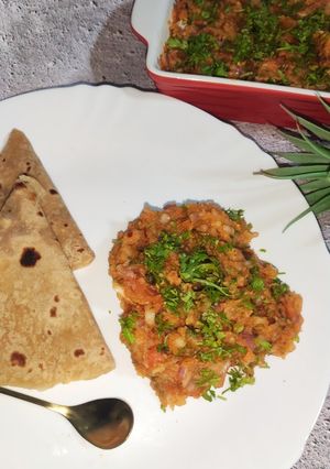 A picture of Leftover bihari style aloo chokha.