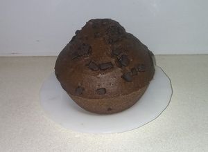 Una foto de Mantecadas de chocolate