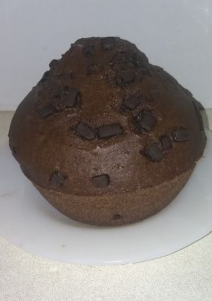 Una foto de Mantecadas de chocolate