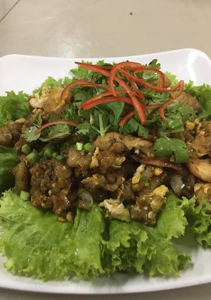 รูปของ ก๋วยเตี๋ยวคั่วไก่