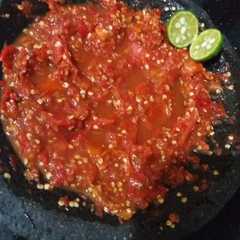 รูปของ Sambal mentah super pedaaasss