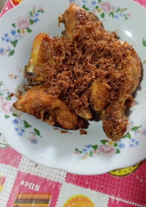 Foto resep Ayam serundeng laos