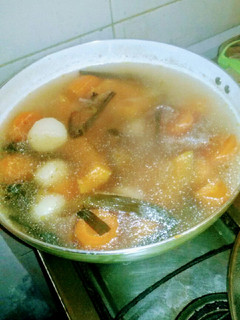 Una foto de Sopa de vegetales