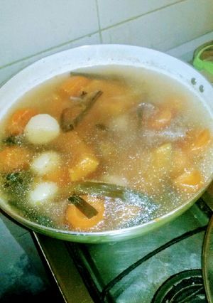 Una foto de Sopa de vegetales