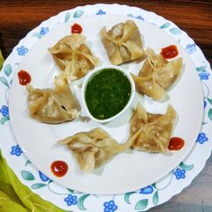 A picture of Soy momos.