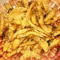 A picture of Seasoned fries.