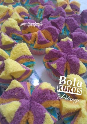 Foto resep Bolu Kukus Pelangi