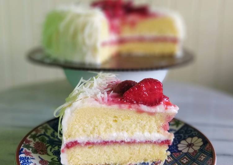 Strawberry Short Cake / Bolu Keju Strawberry