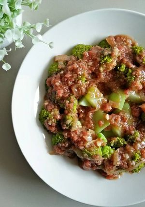 Foto resep Brokoli tiram daging cincang