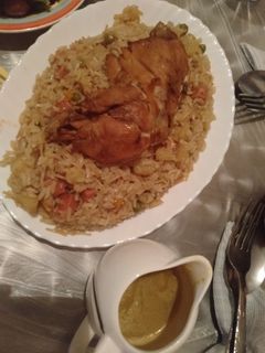 صورة لوصفة رز مجمر في الفرن