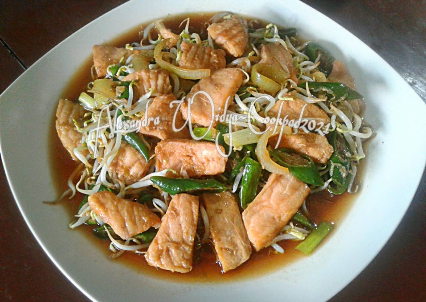Tuna & Toge Saus Teriyaki