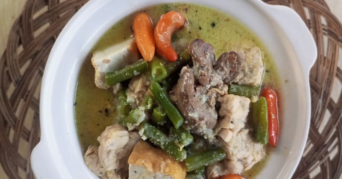 Sayur Lodeh Kacang Panjang