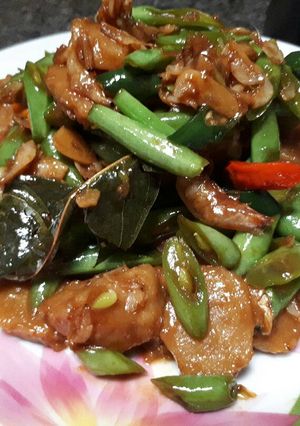 Foto resep Tumis Buncis Bakso Rebon Manis