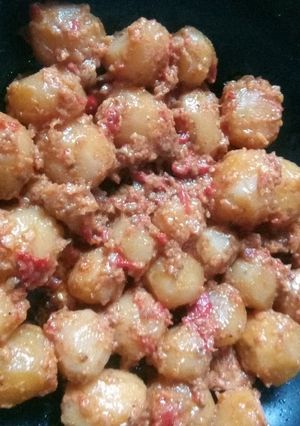 Foto resep Kentang mini rendang rendang an