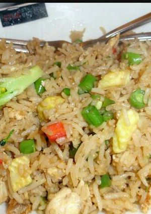 A picture of Egg rice.