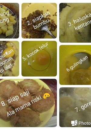 Foto resep Bergedel kentang