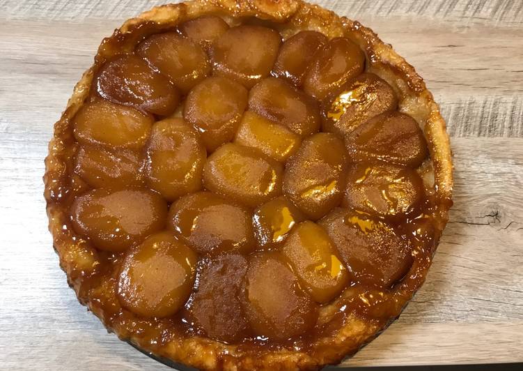 Tarta Tatin de hojaldre