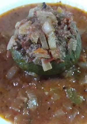 Una foto de Zapallitos rellenos