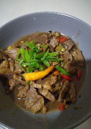 Foto resep Daging sapi lada Hitam