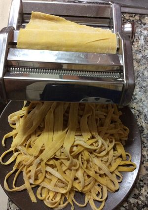 Una foto de Pasta casera