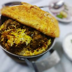A picture of Chilman biryani.