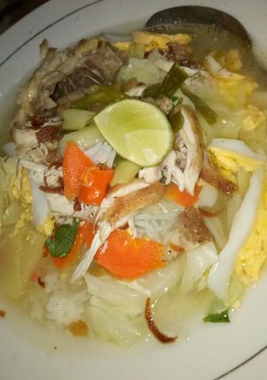 Foto resep Soto banjar ayam kampung