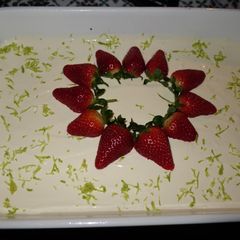 No bake Lemon cheese cake A picture of No bake Lemon cheese cake.