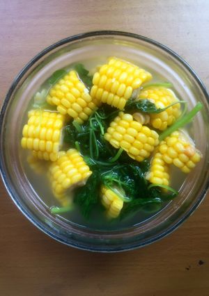 Foto resep 54. Sayur Bayam Jagungala Reg’s Dish 🍽