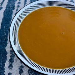 A picture of Butternut Squash Soup.