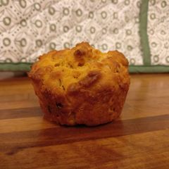 A picture of Cheese & Chorizo Muffins.