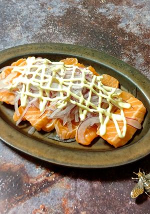 A picture of ★Burner roasted salmon★.