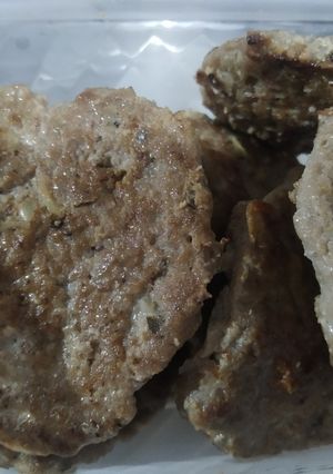 Foto resep Beef patty burger simple