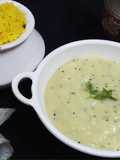 Gujrati kadhi and khichdi