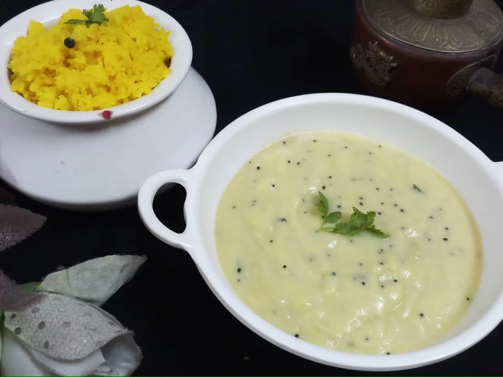 Recipe Gujrati kadhi and khichdi which Delicious