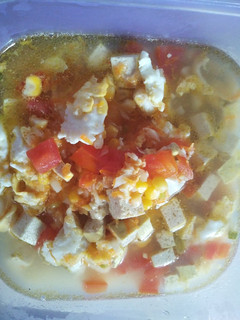 Foto resep Sup orak arik telur, tahu