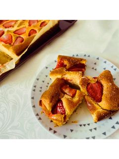 10 perces bögrés epres süti recept fotója