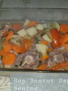 Foto resep Sop Buntut Sapi Kuah Bening